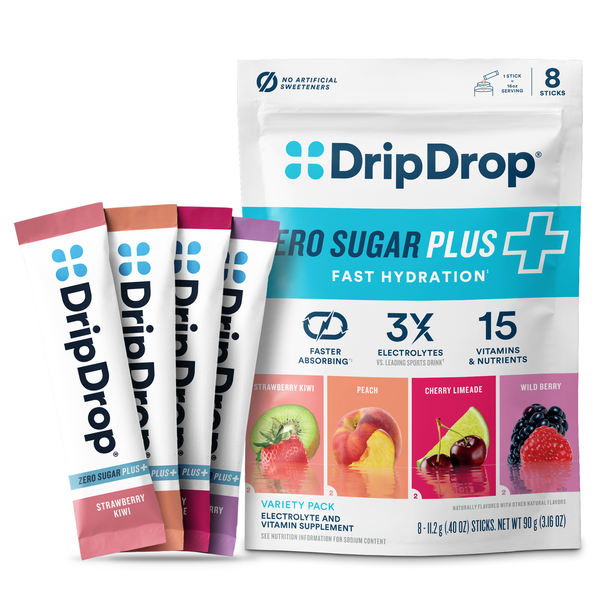 dripdrop-zero-sugar-plus-strawberry-kiwi-peach-cherry-limeade-wild-berry-16-oz-sticks-8-count-p6 Pouch_8ct_Front16ozSticks_VSPlus_Variety_B.png